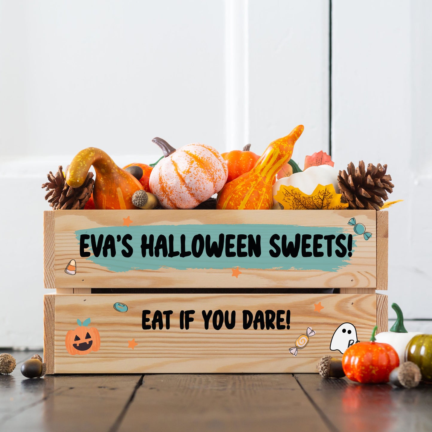 Personalised Halloween Crate - EAT IF YOU DARE